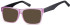 SFE-9068 sunglasses in Clear Purple/Black