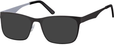 SFE-8089 sunglasses in Black/Grey