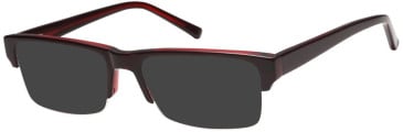 SFE-8157 sunglasses in Burgundy