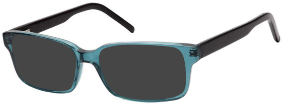 SFE-8159 sunglasses in Clear Turquoise