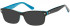 SFE-8179 sunglasses in Black/Clear Turqouise