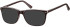 SFE-8262 sunglasses in Black/Transparent Grey