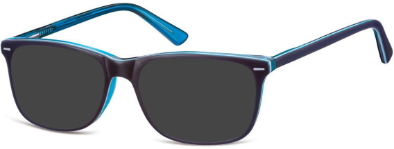 SFE-8262 sunglasses in Blue/Transparent Blue