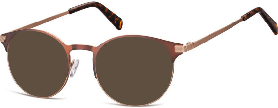 SFE-9757 sunglasses in Dark Brown/Gold