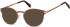 SFE-9757 sunglasses in Dark Brown/Gold