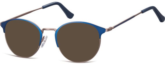 SFE-9760 sunglasses in Dark Blue/Gunmetal