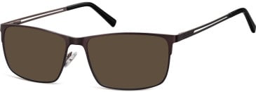 SFE-9762 sunglasses in Black/Gunmetal