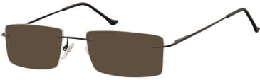 SFE-9770 sunglasses in Matt Black
