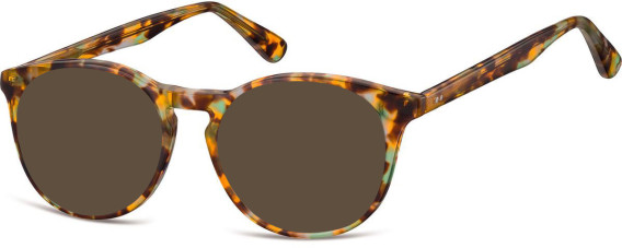 SFE-9819 sunglasses in Light/Green Turtle