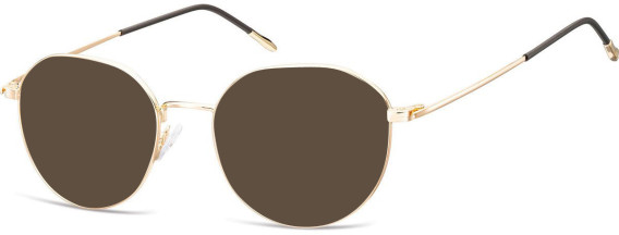 SFE-10126 sunglasses in Gold/Gold