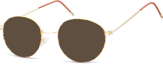 SFE-10127 sunglasses in Gold/Turtle/Brown