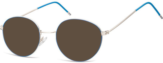 SFE-10127 sunglasses in Silver/Blue