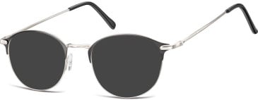 SFE-10131 sunglasses in Silver/Black