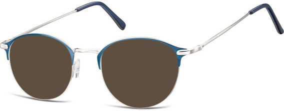 SFE-10131 sunglasses in Silver/Blue