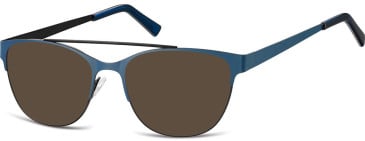 SFE-10145 sunglasses in Matt Light Blue/Black