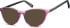SFE-10535 sunglasses in Clear Purple/Black