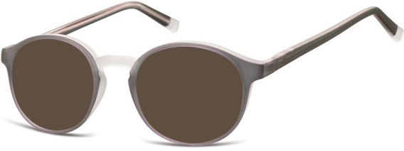 SFE-10544 sunglasses in Grey/Crystal