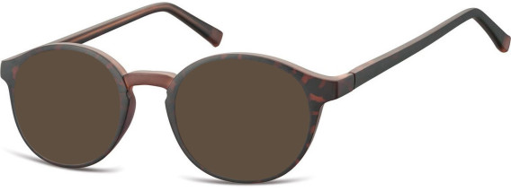 SFE-10544 sunglasses in Turtle/Dark Brown