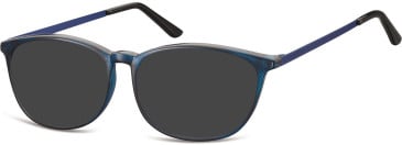 SFE-10549 sunglasses in Dark Clear Blue