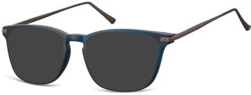 SFE-10550 sunglasses in Dark Clear Blue