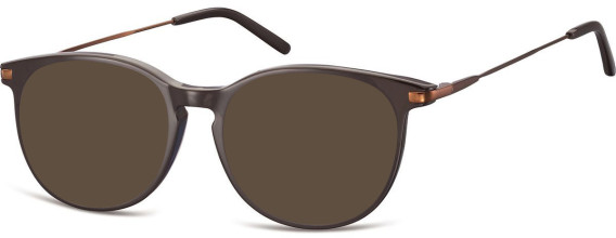 SFE-10553 sunglasses in Dark Brown