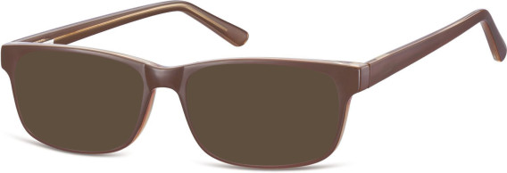 SFE-10558 sunglasses in Brown/Clear
