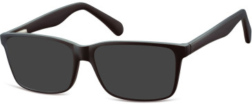 SFE-10565 sunglasses in Matt Black