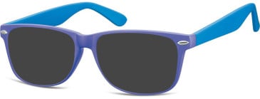 SFE-10569 sunglasses in Matt Purple/Blue