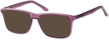 SFE-10571 sunglasses in Matt Purple