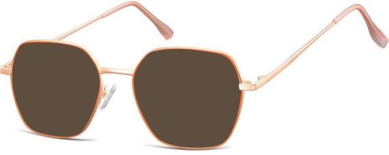 SFE-10643 sunglasses in Pink Gold/Orange