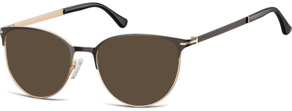 SFE-10646 sunglasses in Gold/Matt Black