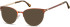 SFE-10646 sunglasses in Gold/Matt Brown