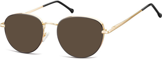 SFE-10650 sunglasses in Gold/Black/Black