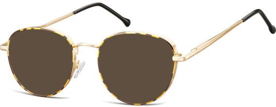 SFE-10650 sunglasses in Gold/Turtle/Black