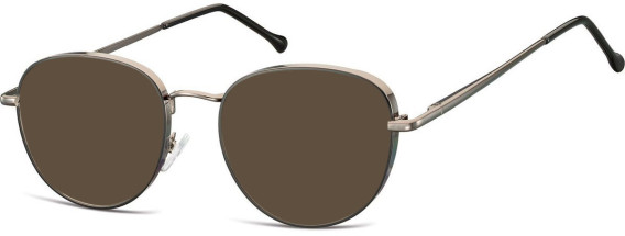 SFE-10650 sunglasses in Gunmetal/Black/Black