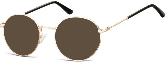 SFE-10651 sunglasses in Gold/Gold/Black