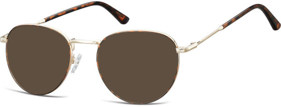 SFE-10652 sunglasses in Gold/Turtle