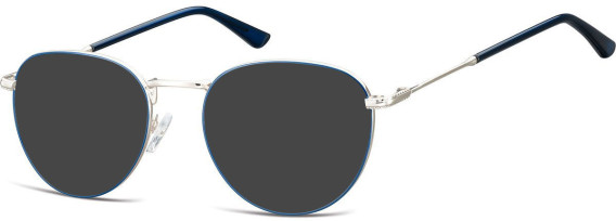 SFE-10652 sunglasses in Silver/Blue/Blue