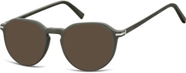 SFE-10653 sunglasses in Black/Black