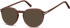 SFE-10653 sunglasses in Dark Brown