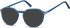 SFE-10653 sunglasses in Dark Blue/Dark Blue