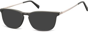 SFE-10658 sunglasses in Black/Gunmetal