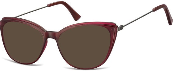 SFE-10659 sunglasses in Bordeaux/Gunmetal