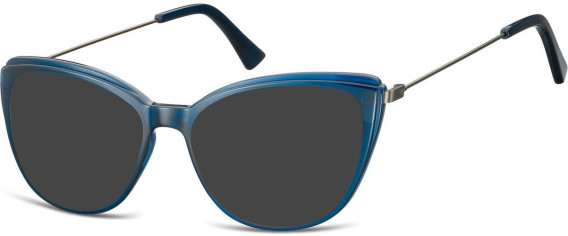 SFE-10659 sunglasses in Dark Blue/Gunmetal