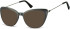 SFE-10664 sunglasses in Black/Gunmetal