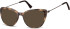 SFE-10664 sunglasses in Transparent Soft Demi/Gunmetal