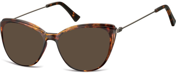 SFE-10664 sunglasses in Transparent Turtle/Gunmetal