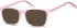 SFE-10667 sunglasses in Clear Pink