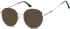 SFE-10680 sunglasses in Silver/Satin Blue