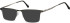 SFE-10685 sunglasses in Gunmetal/Matt Black